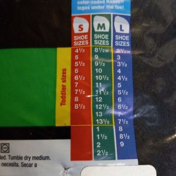 Hanes Size S 4.5-8.5 Ankle Socks Boys 10 Pair Black Comfort Toe Seam NEW - Picture 4 of 4